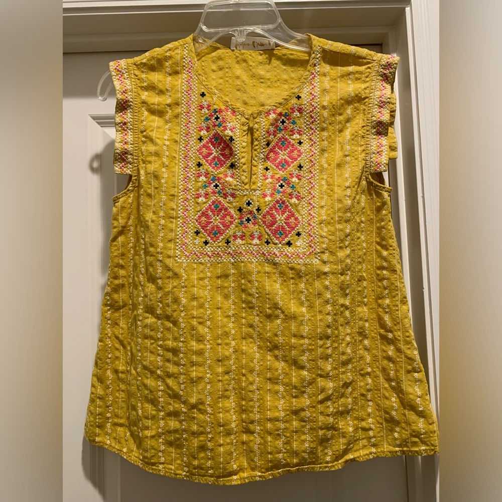 Embroidered blouse- size small from local boutique